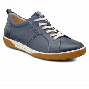 Ecco Chase Marine Blue Sneakers Leather Size EU 40/US 9-9,5
